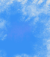 Poster - abstract blue background