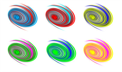 Wall Mural - colors spiral
