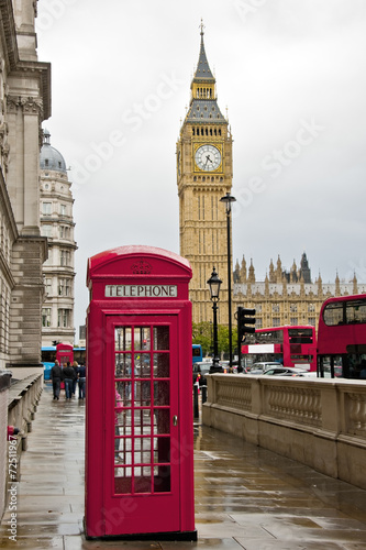 Board z aluminiowym obramowaniem Big ben