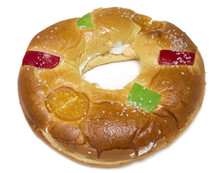 Epiphany Cake. Typical Spanish Seasonal Pastry