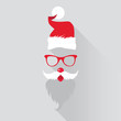 © wooster - Christmas Retro Santa Card - in vector
