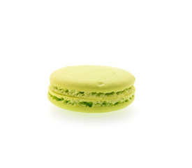 Canvas Print - Macaron isolated on white