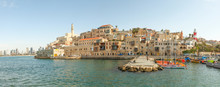 View Of Jaffa With Tel Aviv In The Background