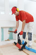 © Kadmy - carpenter worker joining parket floor