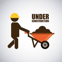 Poster - under construction design