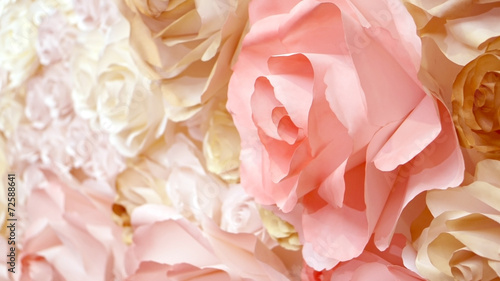 Naklejka na szafę roses flower wedding valentine background