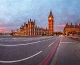 Fototapeta Big Ben - Queen Elizabeth Clock Tower and Westminster Palace in the Mornin