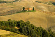Toscania , Włochy,  Multipulcjano, krajobraz wiejski