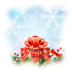 Canvas Print - Christmas Background