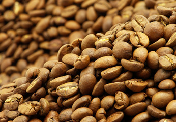 Poster - aromatic coffe beans