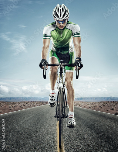 Plakat na zamówienie Sport. Road cyclist.