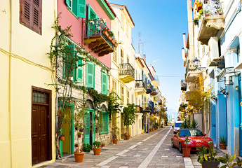 Poster - The colourfull street