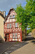 Historisches Fachwerkhaus in Traben-Trarbach, Mosel Deutschland
