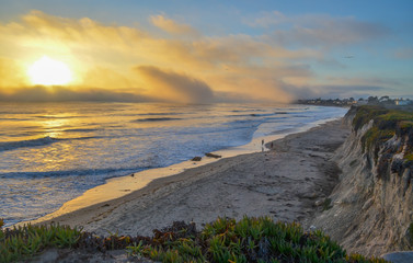 Wall Mural - Pacific coast, Santa Barbara, California