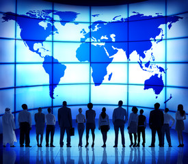 Wall Mural - Global Business People Corporate Concepts