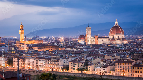 Beautiful view at sunset on...