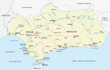  andalusia map