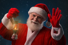 Santa Claus With Lantern