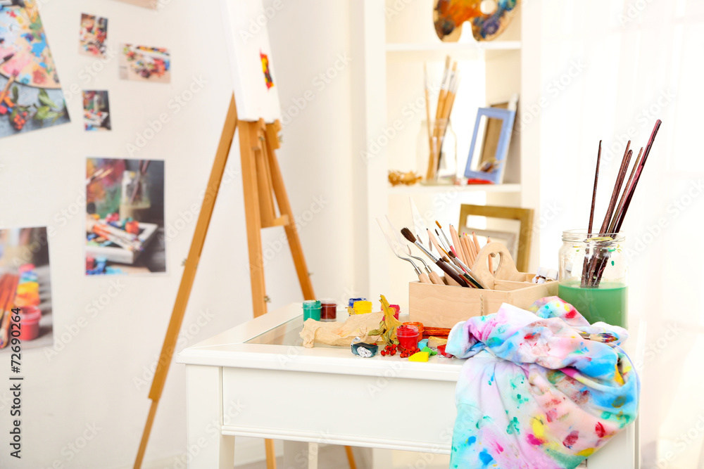 Professional art studio