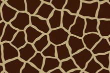 Abstract Print Giraffe  Seamless Pattern