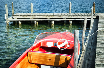 Poster - old boat