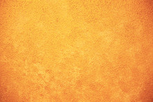 Yellow Rough Wall For Texture Background