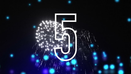 Poster - Countdown from ten to one for the new years