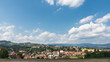 Blick auf die Marktgemeinde Vorau, Steiermark