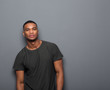© mimagephotos - Portrait of one african american man