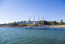 Four Masted Clipper By Bar Harbor Hotel
