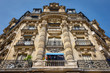 Paris architecture: haussmannian facade and ornaments