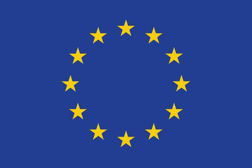 Official EU flag (approved colors and proportions)