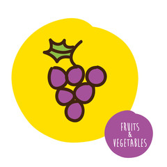 Sticker - fruits cute design