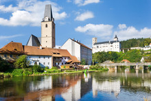 Castle Rozmberk Nad Vltavou, South Bohemia, Czech Republic