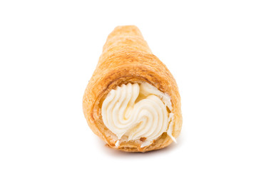 Wall Mural - puff rolls with cream