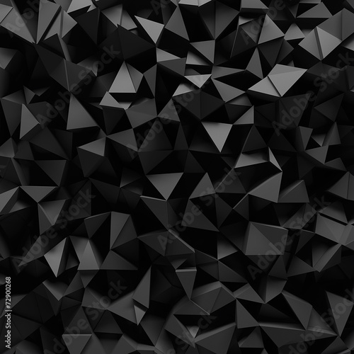 Displaced 3d triangular background