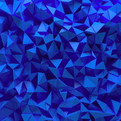 Wall Mural - Displaced 3d triangular background