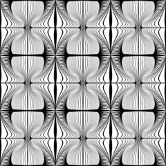  Design seamless striped decorative pattern