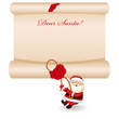 Christmas letter to Santa Claus