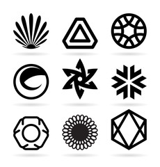 Collection of abstract symbols (21)