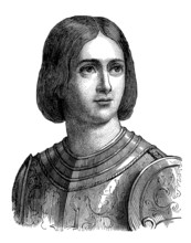 Joan Of Arc - Portrait - Jeanne D'Arc - 15th Century