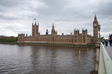 Fototapete - Houses of Parliament and Big Ben, London