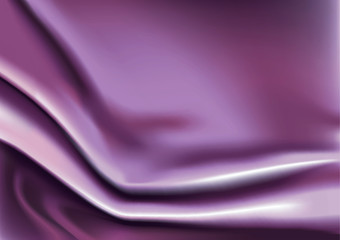 Vector of Purple silk fabric background