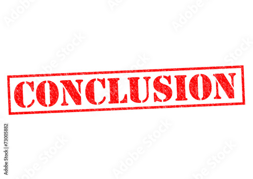 Conclusion Stock Illustration Adobe Stock