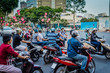 Verkehr Saigon Vietnam