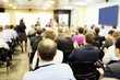 © Dmitry Vereshchagin - The audience listens to the acting in a conference hall