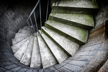 Sticker - spiral staircase