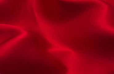 Wall Mural - red satin 