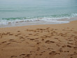 © leelaic - Footprint on the beautiful beach