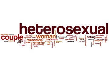 Poster - heterosexual word cloud